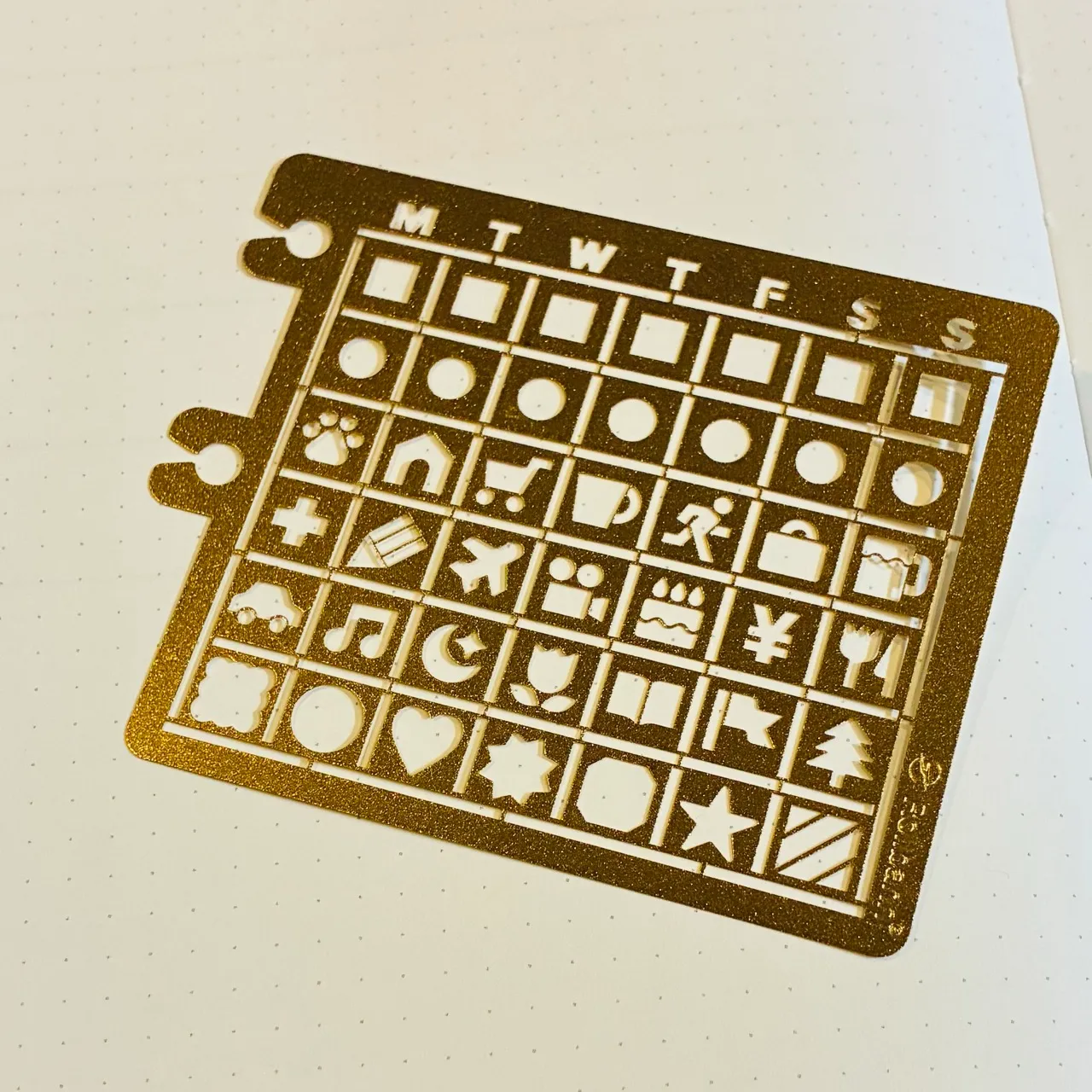 The Rollbahn stencil sheet